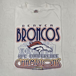 Vintage Denver Broncos NFL Superbowl Champion XL Shirt 90s Miami XXXIII Colorado